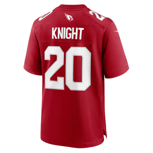 A.Cardinals #20 Zonovan Knight Cardinal Team Game Jersey Stitched American Football Jerseys