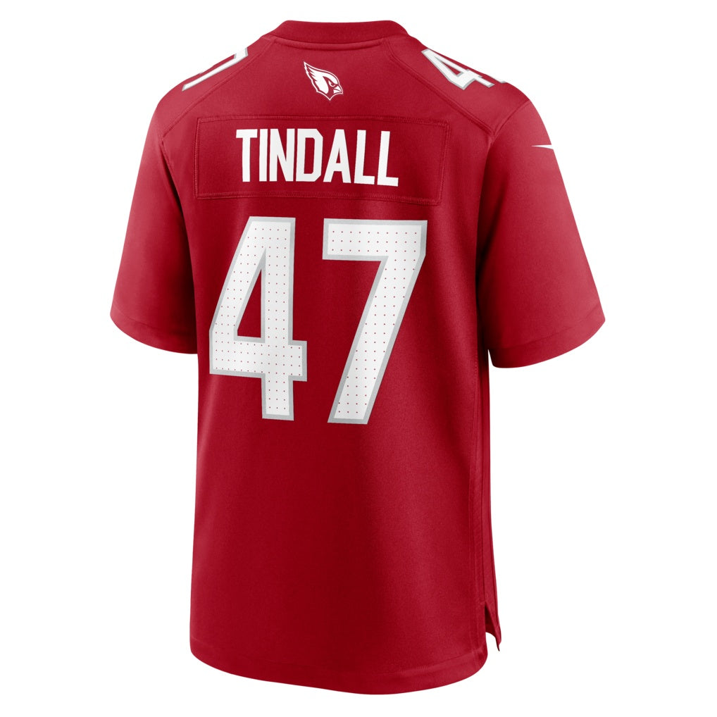 A.Cardinals #47 Channing Tindall Cardinal Team Game Jersey Stitched American Football Jerseys