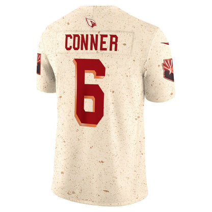 A.Cardinals #6 James Conner 2025 Rivalries Collection Limited Jersey-PUHICS - Natural Stitched American Football Jersey-PUHICSS