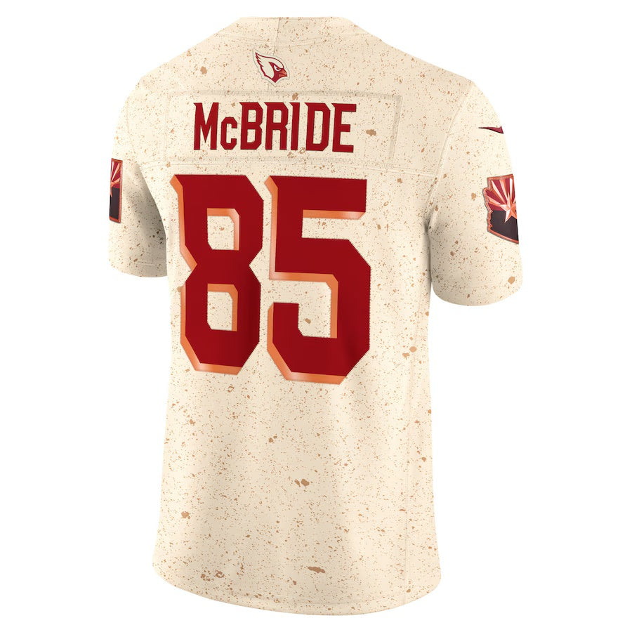 A.Cardinals #85 Trey McBride 2025 Rivalries Collection Limited Jersey-PUHICS - Natural Stitched American Football Jersey-PUHICSS
