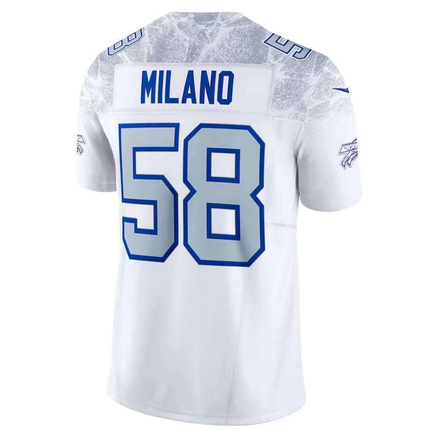 B.Bills #58 Matt Milano 2025 Rivalries Collection Limited Jersey-PUHICS - White Football Stitched American Jersey-PUHICSS