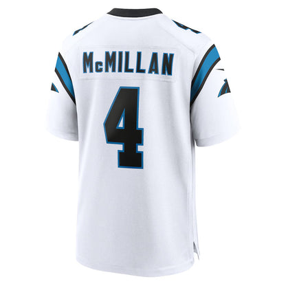 C.Panthers #4 Tetairoa McMillan White Game Stitched American Football Jerseys