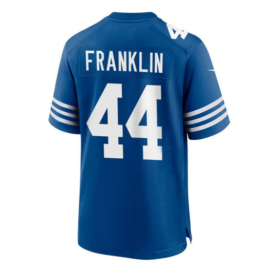 IN.Colts #44 Zaire Franklin Royal Alternate Game Stitched American Football Jerseys
