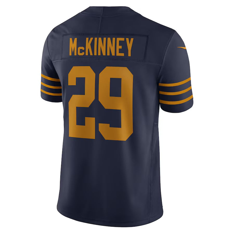 GB.Packers #29 Xavier McKinney Navy The 1923 Classic Vapor F.U.S.E. Limited American Football Jerseys