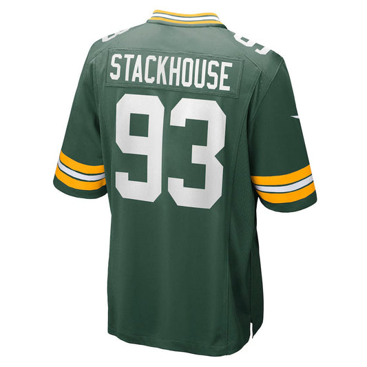 GB.Packers #93 Nazir Stackhouse Green Team Game American Football Jerseys