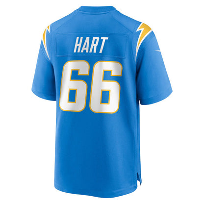 LA.Chargers #66 Bobby Hart Powder Blue Team Game Stitched American Football Jerseys