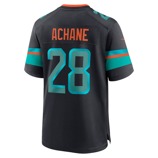M.Dolphins #28 De?¡¥Von Achane 2025 Rivalries Collection Game Jersey-PUHICS - Pitch Blue Stitched American Football Jersey-PUHICSS