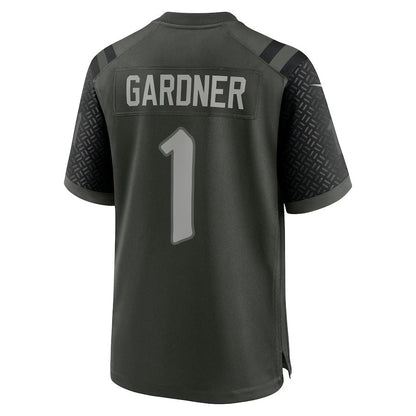 NY.Jets #1 Ahmad Sauce Gardner 2025 Rivalries Collection Game Jersey-PUHICS - Gotham Green Stitched American Football Jersey-PUHICSS