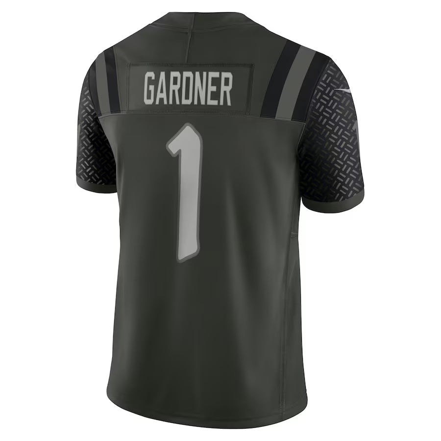 NY.Jets #1 Ahmad Sauce Gardner 2025 Rivalries Collection Limited Jersey-PUHICS - Gotham Green Stitched American Football Jersey-PUHICSS