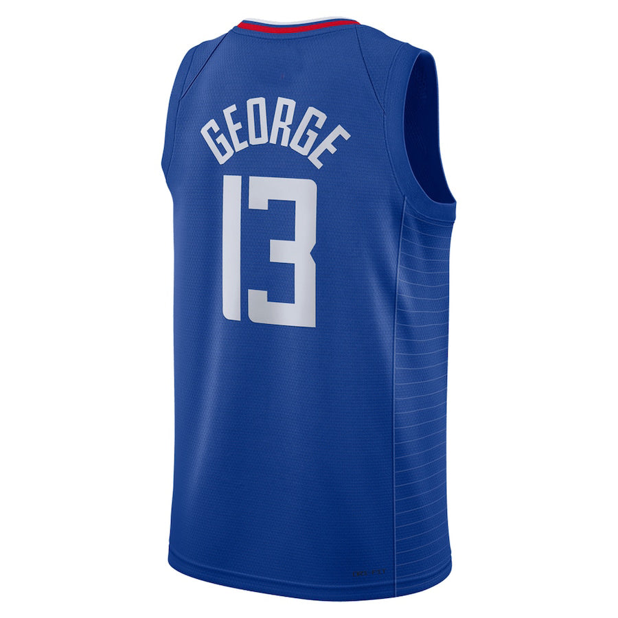 LA.Clippers #13 Paul George Unisex 2022-23 Swingman Jersey Icon Edition Royal Stitched American Basketball Jersey