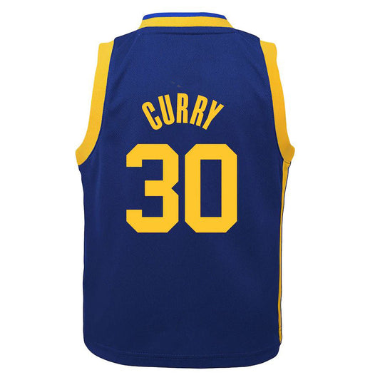 G.State Warriors #30 Stephen Curry Jordan Brand Preschool 2022-23 Statement Edition Jersey Royal Stitched American Basketball Jersey